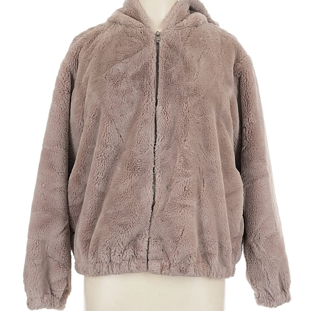 Nine West Hooded Zip-Up Jacket Size L